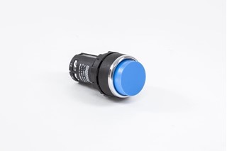MB Series Plastic 1NO Spring Extended Blue 22 mm Control Unit